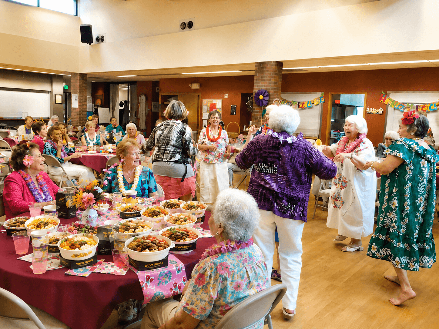 Senior center catering